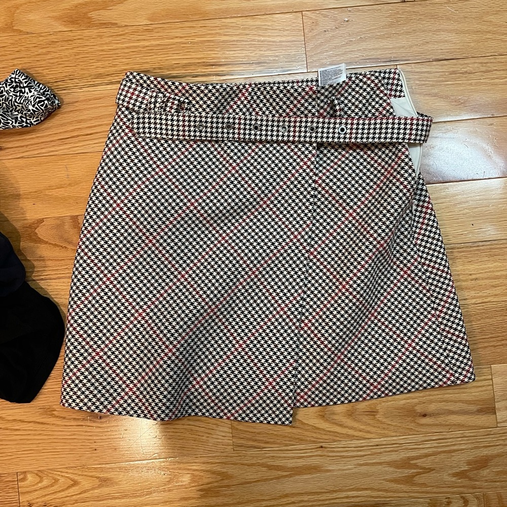 H&M Gingham Skirt